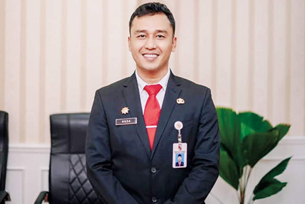 Reza Aulia Putra, Plt Kepala DLHK Kota Pekanbaru.