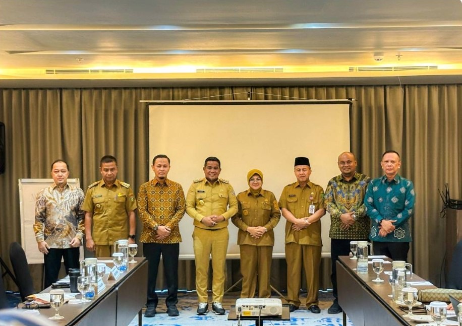 Pemegang saham dan jajaran direksi PT BSP foto bersama di sela RUPS-T untuk Tahun Buku 2024, pada Senin (30/6/2025).