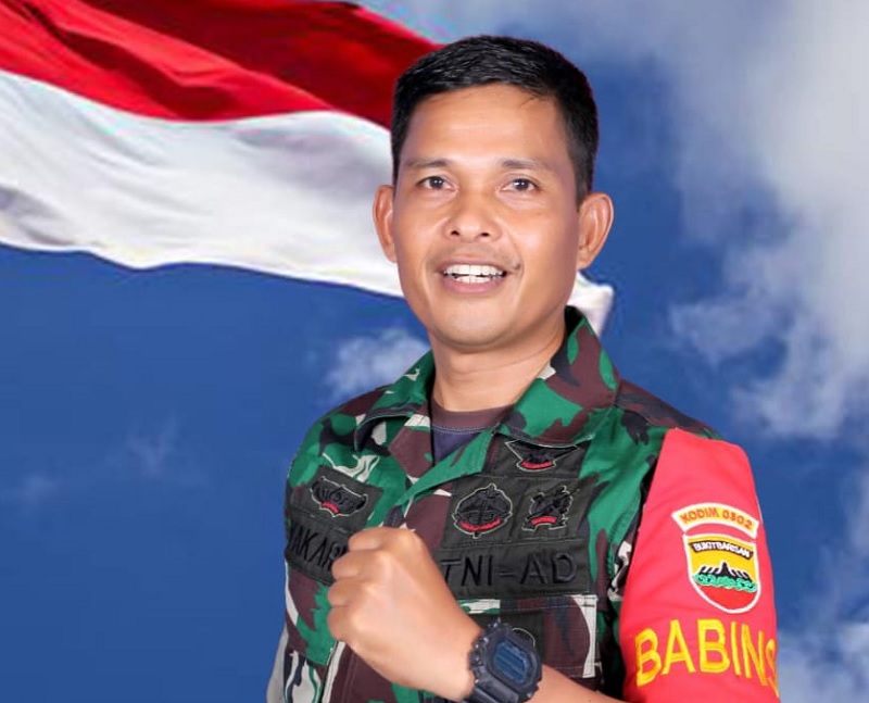 Ketua Panitia Pacu Jalur Rayon III Pangean, Serma Syarkani