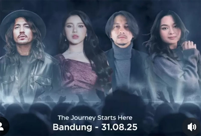 Peterpan bangkit lagi dan menggelar konser di Bandung pada 31 Agustus 2025 dengan menggandeng sejumlah vokalis seperti Tiara Andini hingga Fiersa Besari.