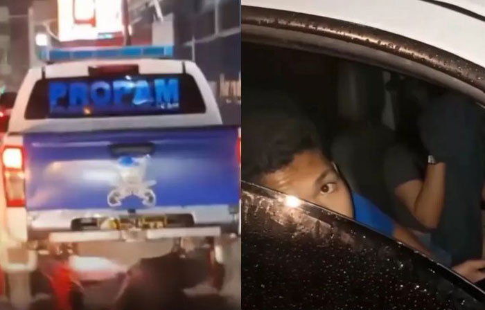 Viral mobil dinas Propam Polres Tapanuli Selatan dikendarai sepasang remaja diduga pacaran.