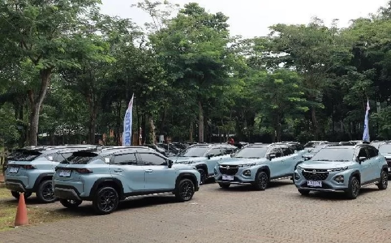 Suzuki Fronx yang sudah melakukan distribusi unit ke konsumen sejak 5 Juli 2025.