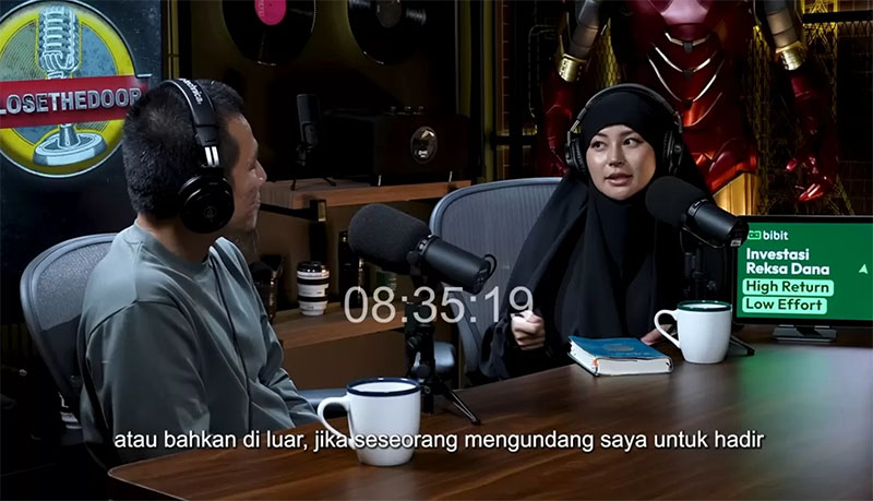 Potret Nuray Istiqbal, mantan bintang film dewasa.
