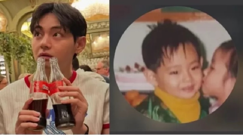 V BTS bikin gempar dengan foto profil Instagram terbarunya.