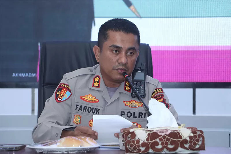 Kapolres Inhil AKBP Farouk Oktora SIK.