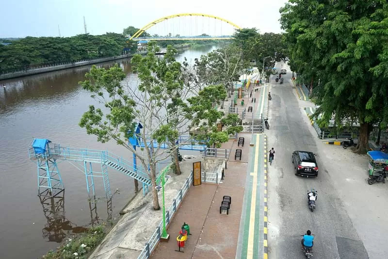 Dari tepian Sungai Siak ini akan diangkat flim dengan karakter budaya Melayu Pekanbaru.