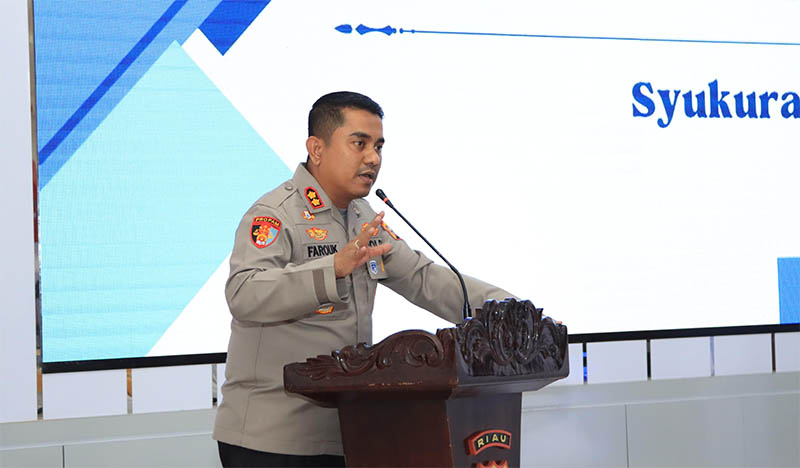 Kapolres Inhil AKBP Farouk Oktora SIK