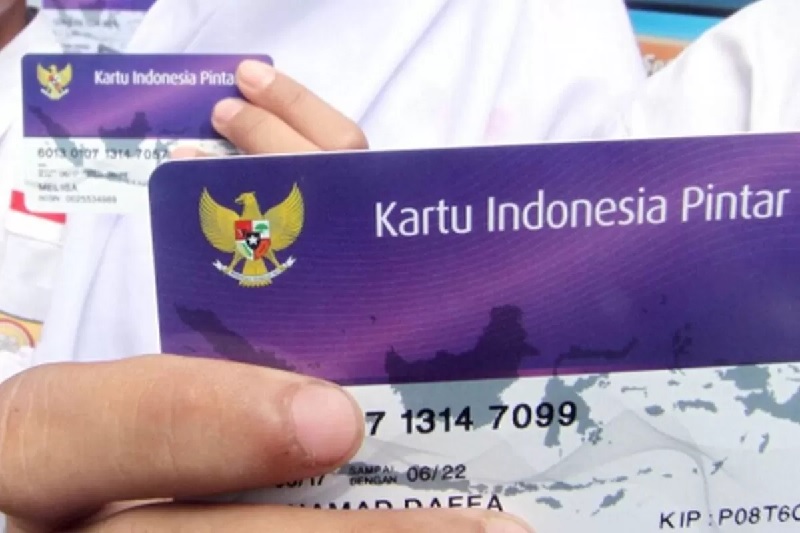 Ilustrasi penerima bantuan dana Program Indonesia Pintar (PIP).