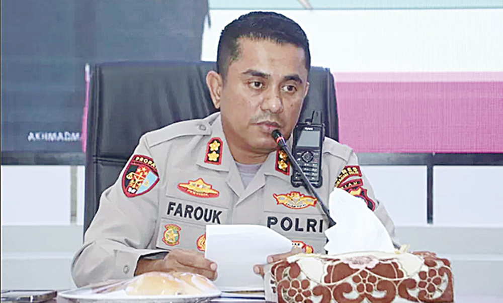 Kapolres Inhil, AKBP Farouk Oktora SIK
