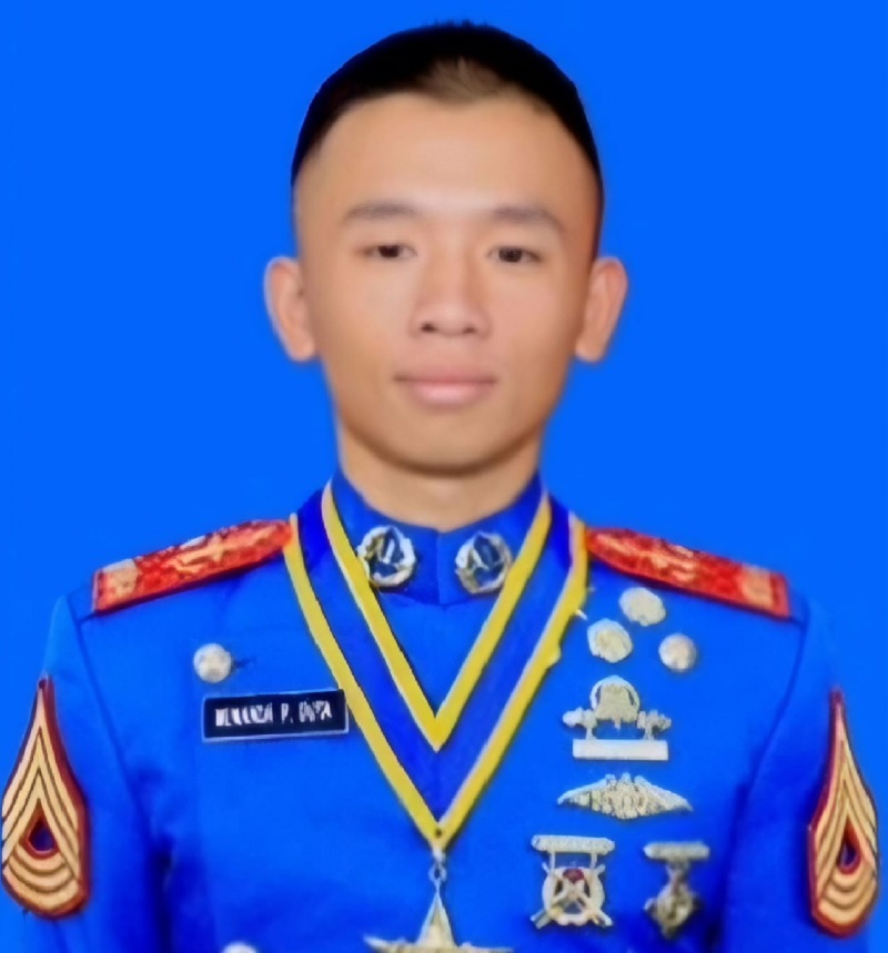 Menanda Putra Duta peraih Adhi Makayasa Akademi Militer Angkatan Laut angkatan 70 tahun 2025.