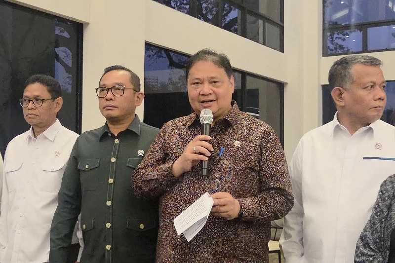 Menteri Koordinator bidang Perekonomian, Airlangga Hartarto.