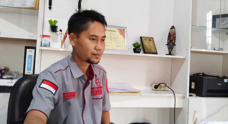 Manajer SPBU Bagansiapiapi Darmawan.