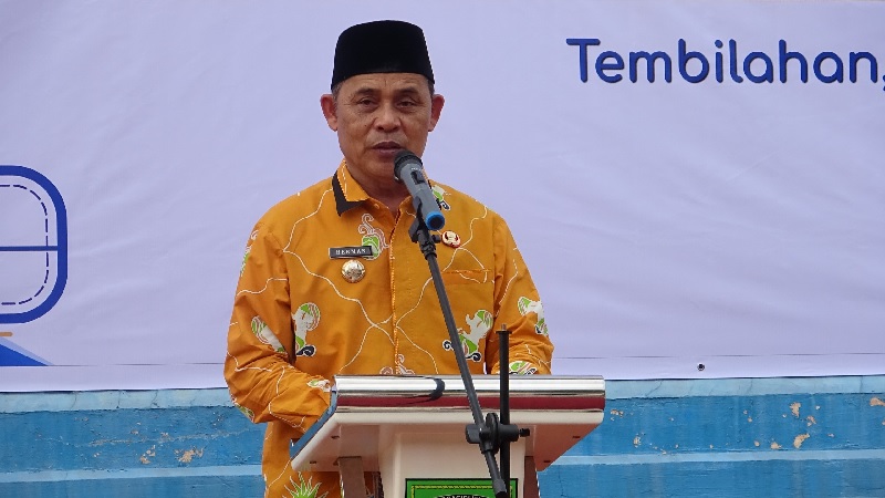 Bupati Indragiri Hilir( Inhil) Herman menginstruksikan camat lurah dan kepala desa (kades) melakukan pencegahan karhutla.