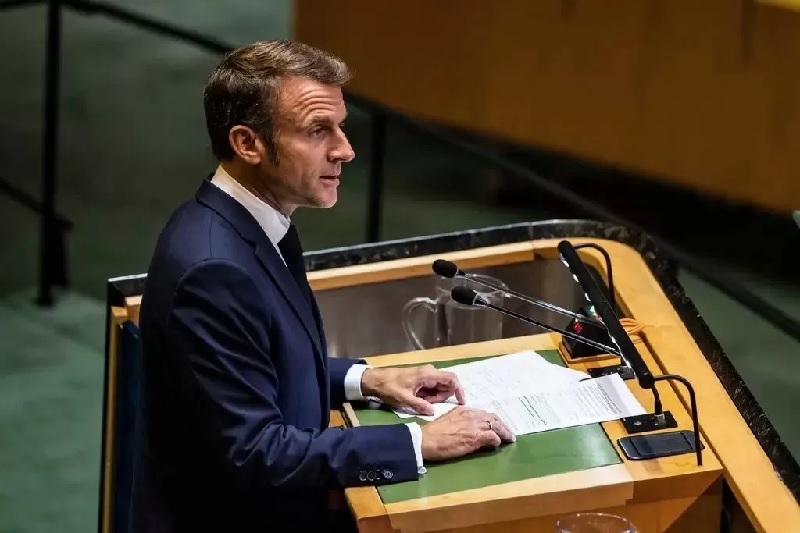Presiden Prancis Emmanuel Macron.