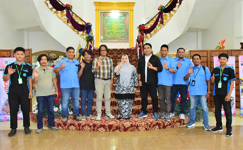 Riau Pos Grup menggelar audiensi bersama Bupati Bengkalis Kasmarni di Wisma Daerah Bengkalis, Selasa (29/7/2025).