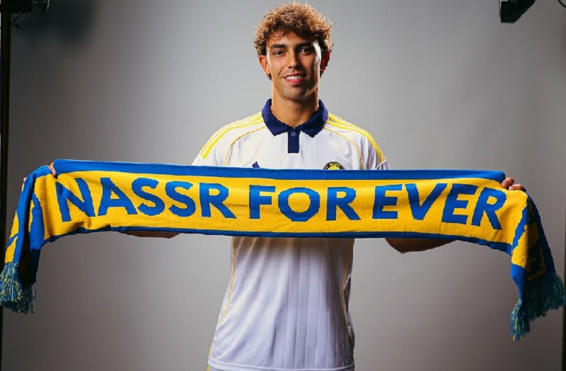 Joao Felix bergabung dengan Al Nassr dengan kontrak dua tahun.