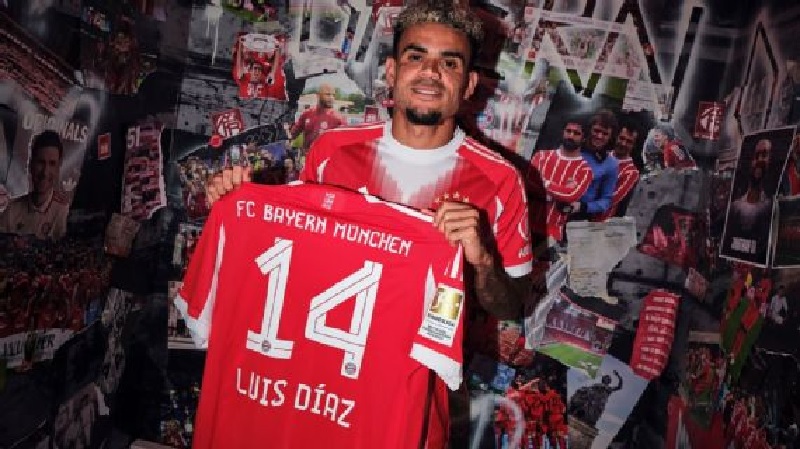 Luis D&iacute;az mencetak 41 gol dalam 148 pertandingan untuk Liverpool tetapi kini telah bergabung dengan Bayern Munchen.