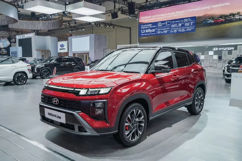 Hyundai Creta menjadi salah satu model yang mencuri perhatian pada GIIAS 2025.