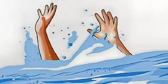 Ilustrasi bocah tenggelam