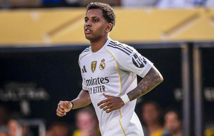 Rodrygo dikabarkan bakal duduk di bangku cadangan Real Madrid musim depan.