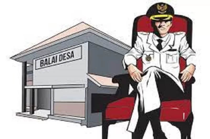 Ilustrasi kepala desa.