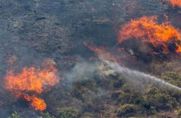 Ilustrasi titik panas.