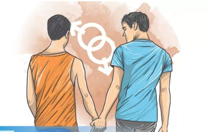Ilustrasi hubungan sesama jenis.