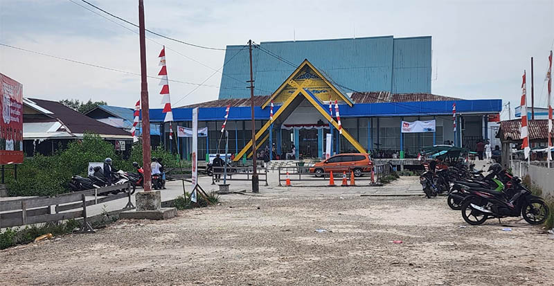 Kondisi Pelabuhan Domestik dan Internasional Tanjung Harapan, Rabu (20/8/2025).