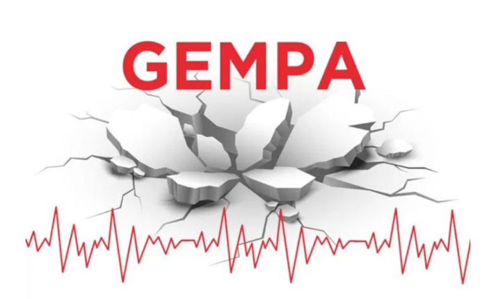 Ilustrasi gempa