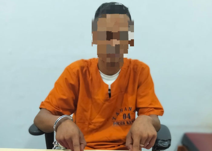 Jajaran Polsek Kampar meringkus  seorang  yang diduga pengedar sabu-sabu berinisial SA (25), warga Desa Naga Beralih, Kecamatan Kampar, Selasa (26/8/2025).
