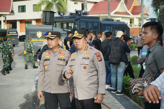 Kapolresta Pekanbaru Kombes Pol Jeki Rahmat Mustika.