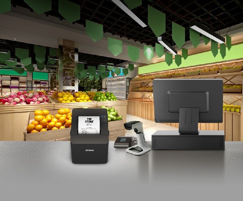 Printer thermal point-of-sale (POS) terbaru yang diluncurkan pada selasa (9/9/2025) di Jakarta.