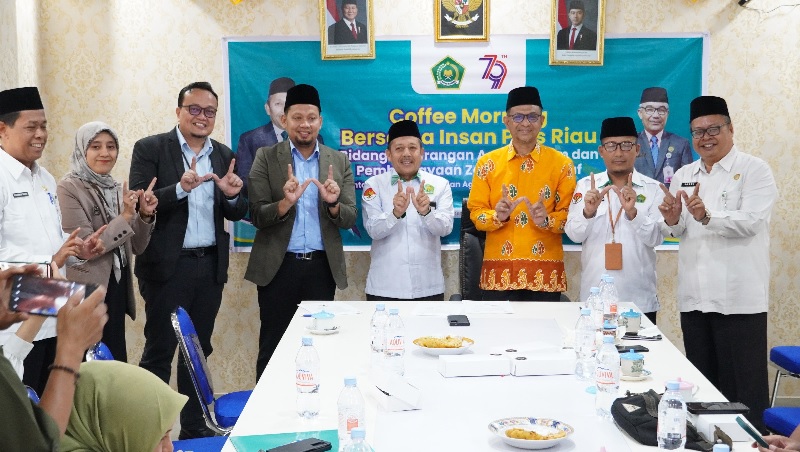 Kantor Wilayah Kementerian Agama Provinsi Riau resmi menjalin kerja sama dengan Badan Wakaf Indonesia (BWI) Perwakilan Provinsi Riau dan PT Bank Syariah Indonesia Tbk (BSI).