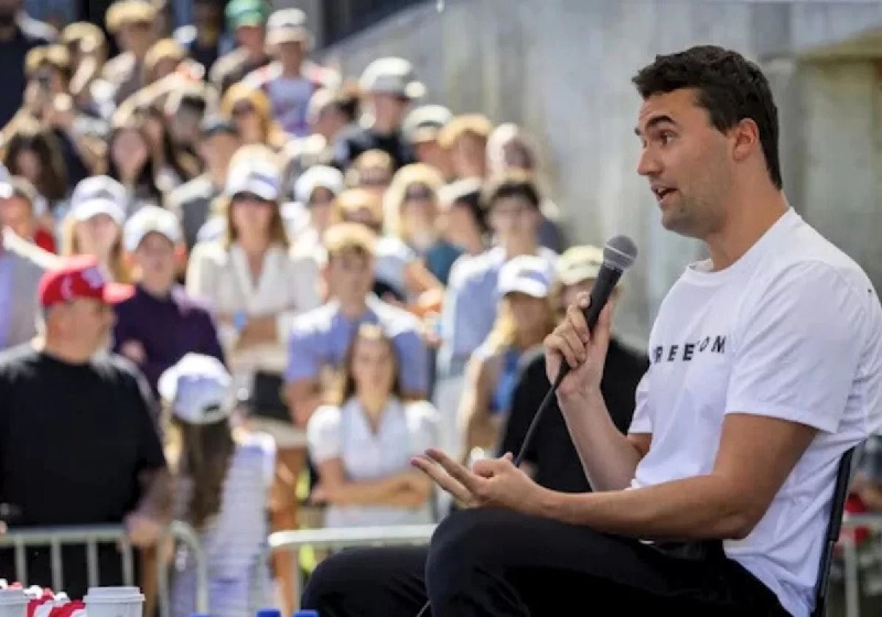 Charlie Kirk di Universitas Utah