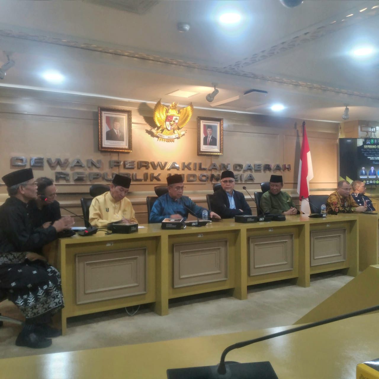 Pertemuan BPP DIR bersama anggota DPD dan DPR RI asal Riau di Jakarta, Kamis (11/9/2025).