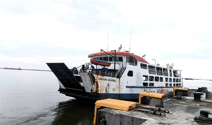 Kapal Roro bantuan Pemprov Riau untuk Pemkab Bengkalis.