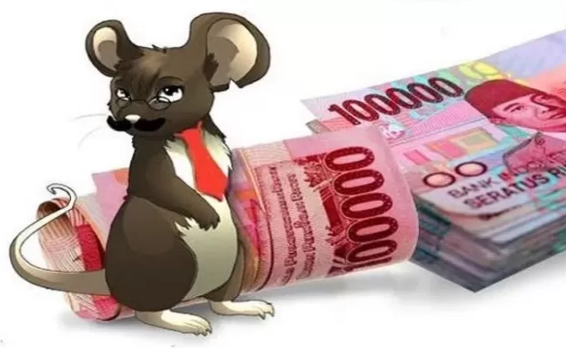 Ilustrasi, Korupsi.