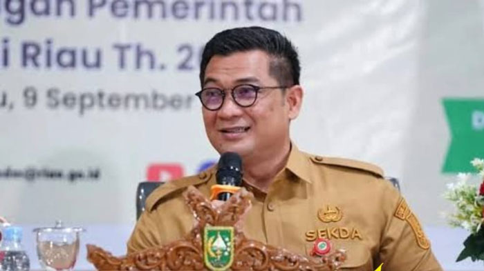 Sekretaris Daerah Provinsi Riau Syahrial Abdi