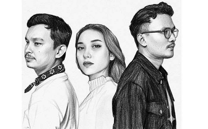 Cover single ke-4 band indie asal Pekanbaru Flock dengan judul mengenang melupa.