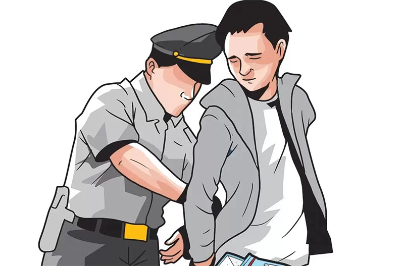 ilustrasi penangkapan pelaku narkoba