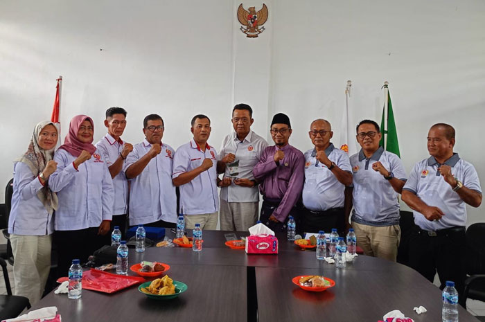 KONI Kota Dumai tuan rumah Porprov melakukan lawatan ke KONI Kepulauan Meranti, Jumat (26/9/2025) siang.
