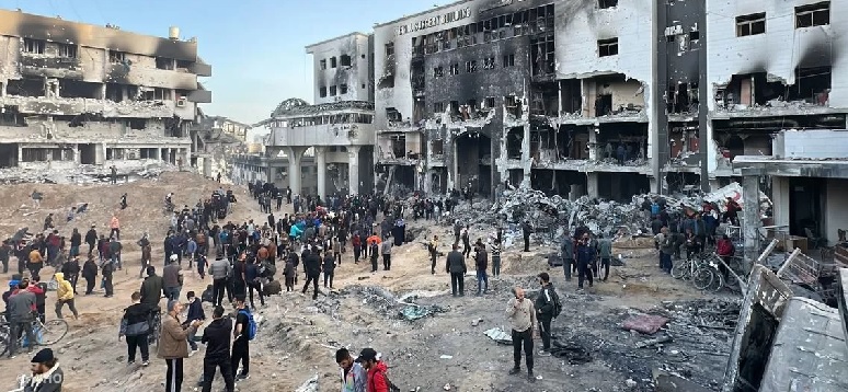 Kondisi di Gaza semakin memprihatinkan. Sekitar 90 persen penduduk telah tergusur.