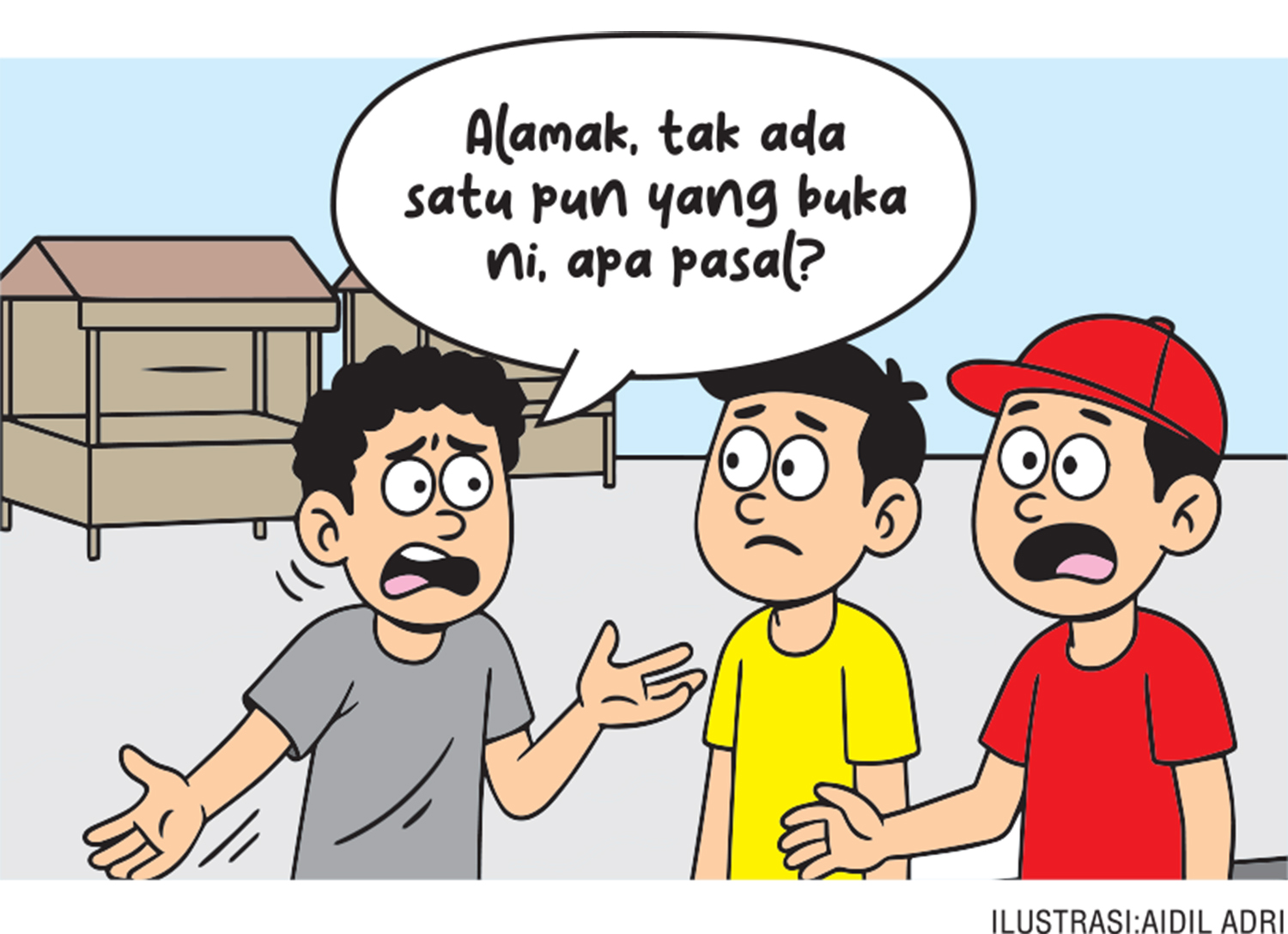 Angkringan Kota Tembilahan yang berada di Jalan Hang Tuah menjadi ikon baru bagi pemuda-pemudi untuk berkumpul.