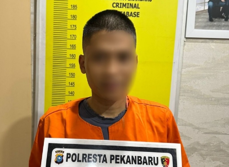 Polresta Pekanbaru telah menetapkan FAS (24) sebagai tersangka kasus dugaan penyebaran konten pornografi.