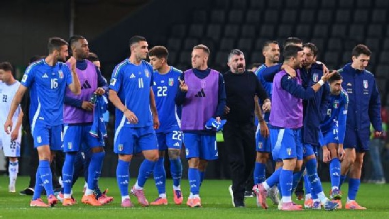 Meski tipis, Italia tetap berpeluang lolos otomatis ke Piala Dunia 2026 dengan setelah kemenangan 3-0 atas Israel di Udine.