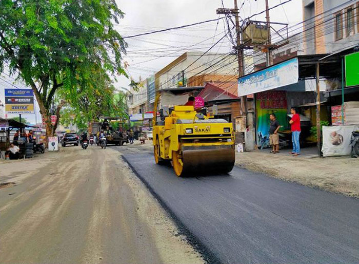 Overlay di Jalan Paus pada November tahun 2024 lalu.