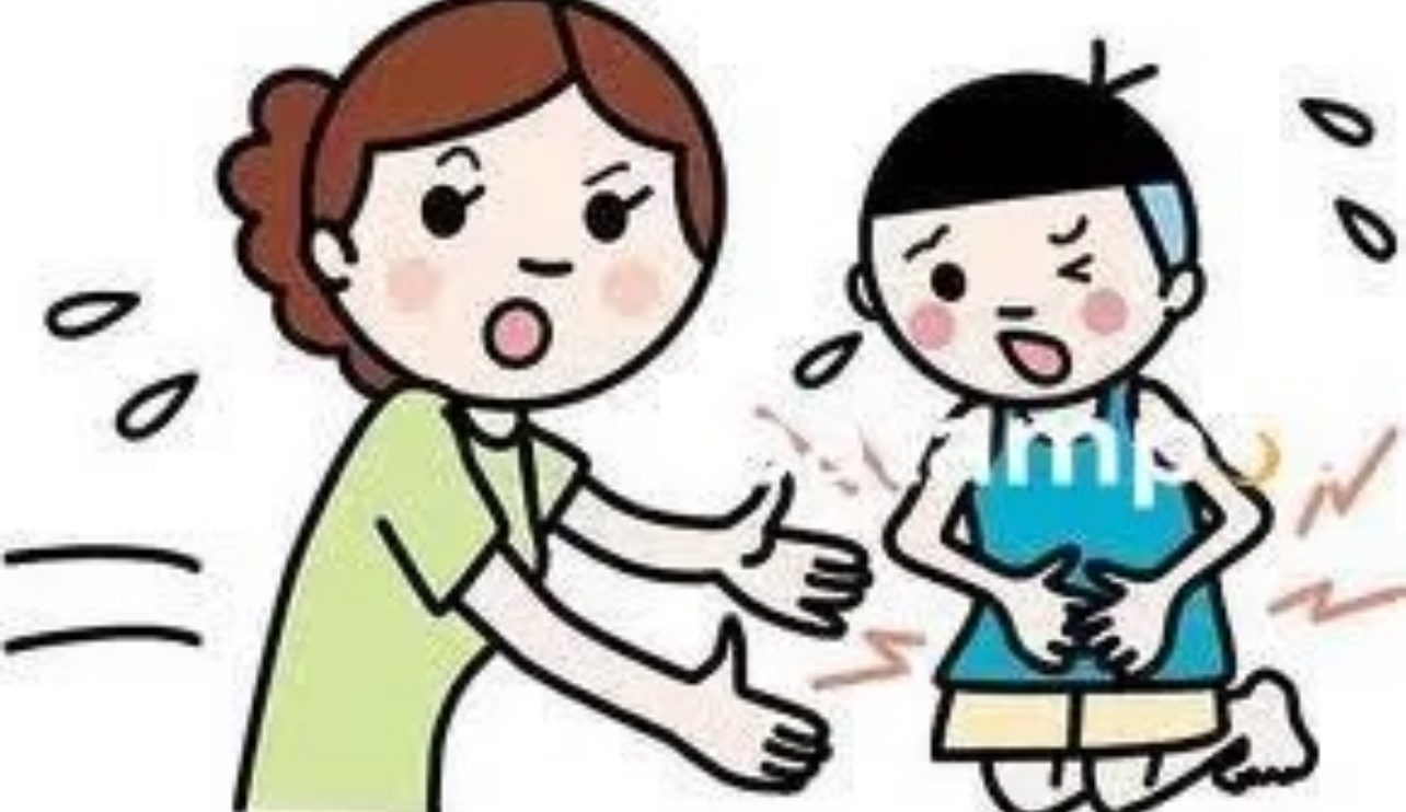 Ilustrasi, Balita terkena diare.