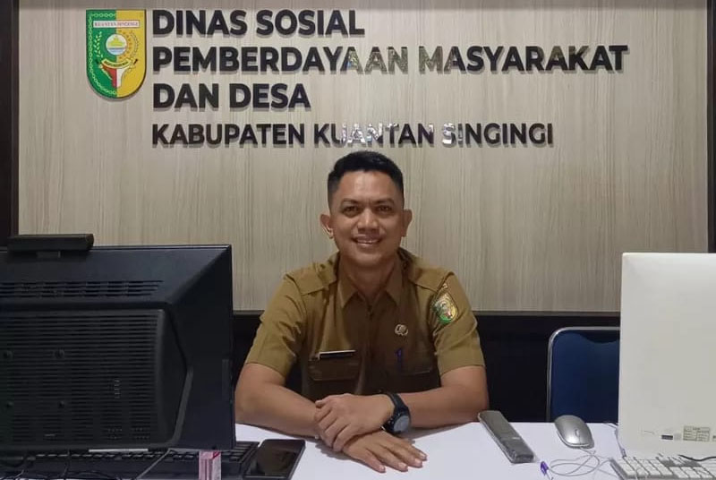 Plt Kadis Sosial PMD Kuansing, Dody Fitrawan SAP MM