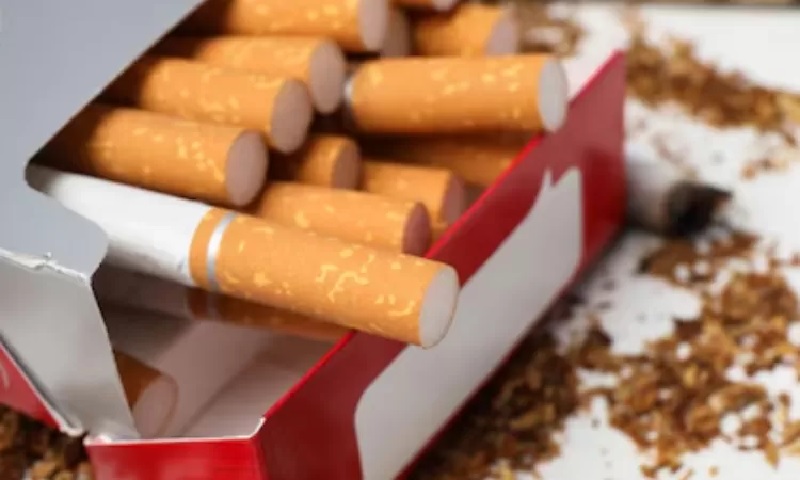 Ilustrasi rokok ilegal.