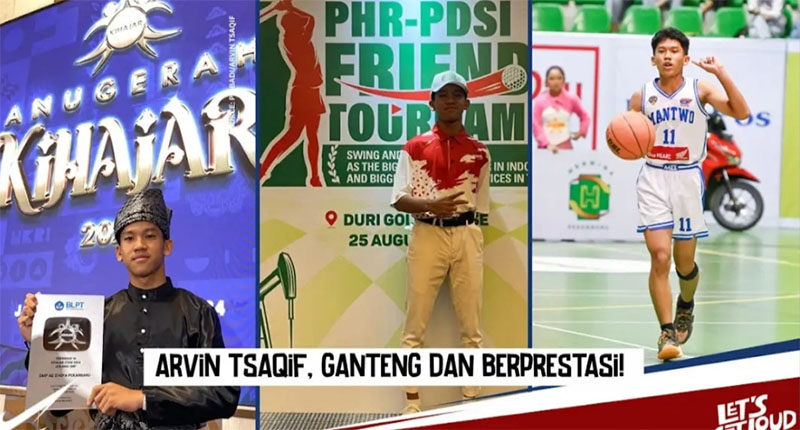 Penampilan Arvin Tsaqif di DBL Riau